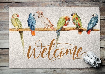 Paillasson extérieur Oiseaux perroquets