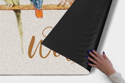 Paillasson extérieur Oiseaux perroquets