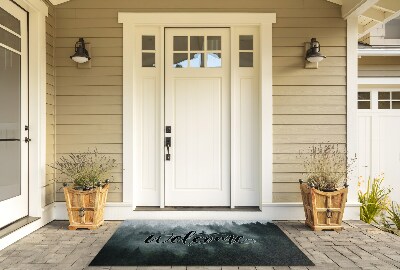 Paillasson extérieur L'inscription bienvenue