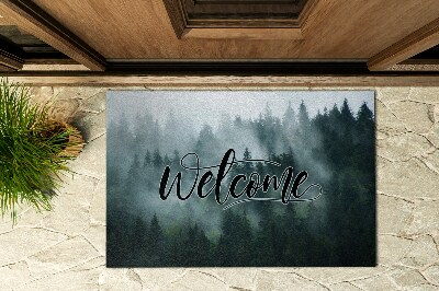 Paillasson extérieur L'inscription bienvenue