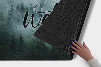 Paillasson extérieur L'inscription bienvenue