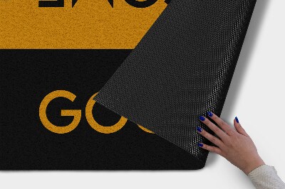 Paillasson extérieur Bienvenue au revoir