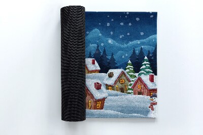 Paillasson extérieur Célébration d'hiver