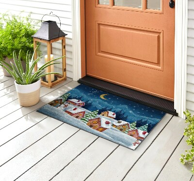 Paillasson extérieur Célébration d'hiver