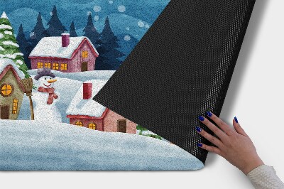 Paillasson extérieur Célébration d'hiver