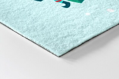 Paillasson extérieur Les elfes de noël