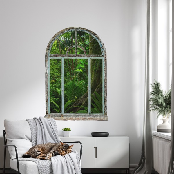 Autocollants muraux 3D fleurs et plantes 