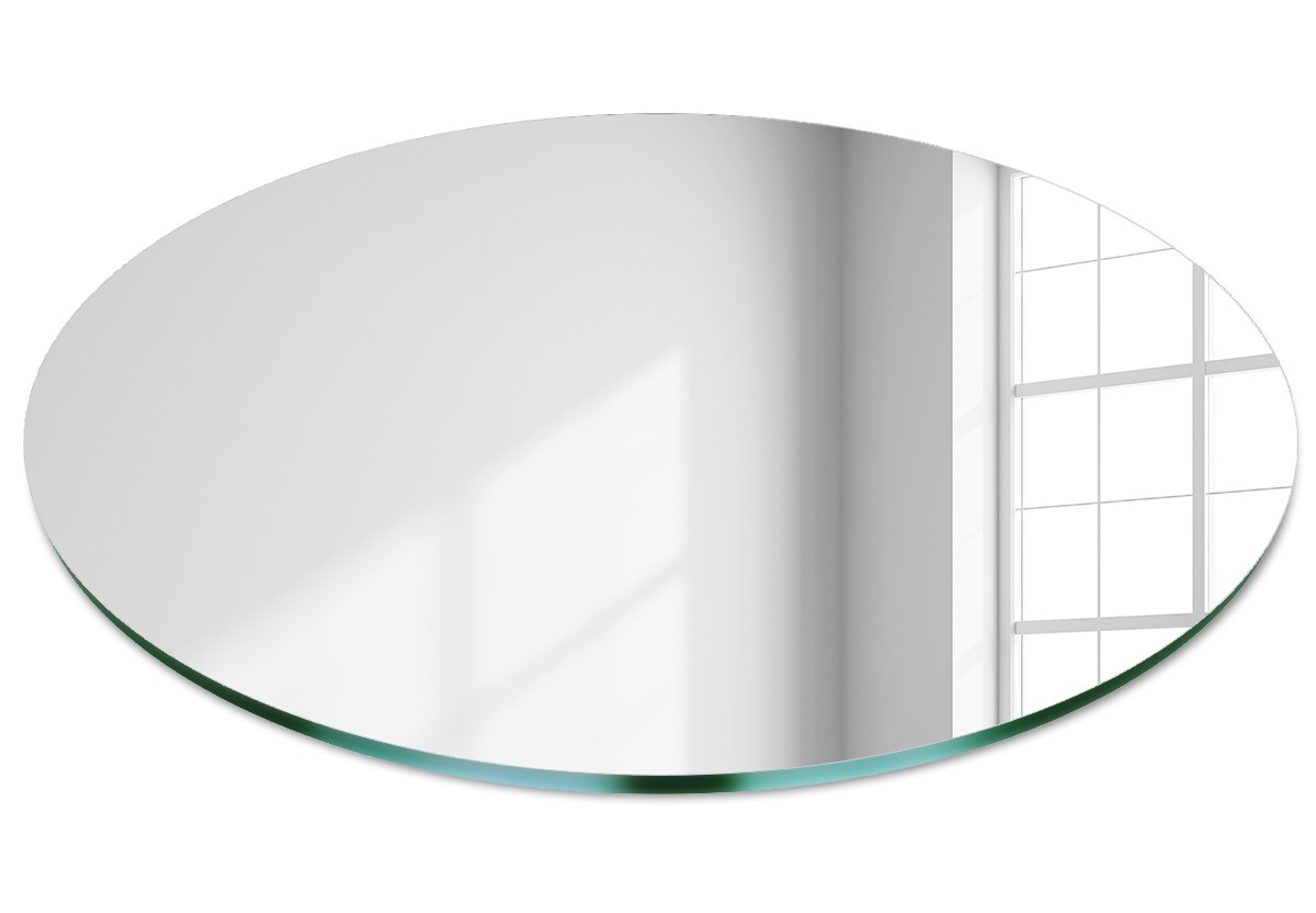 Miroir découpé
