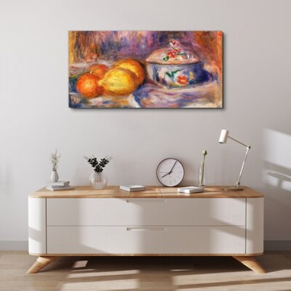 Tableaux sur toile avec motifs de fruits 