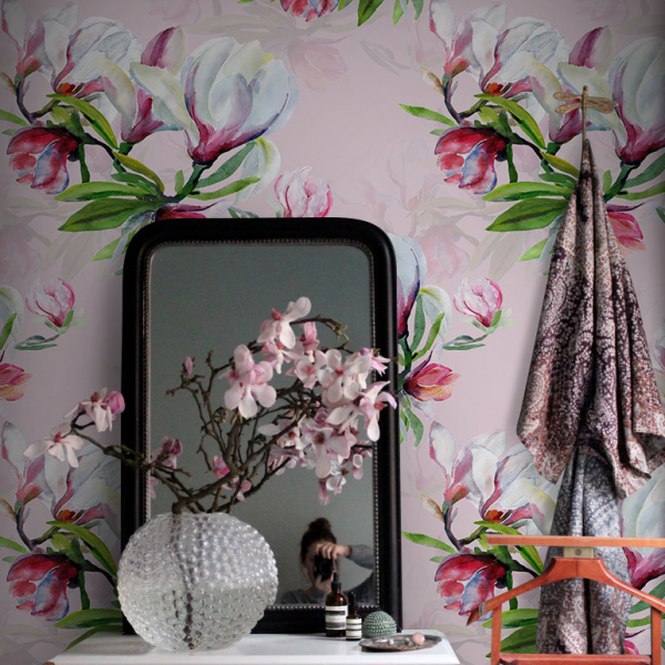 Papiers peints magnolias 