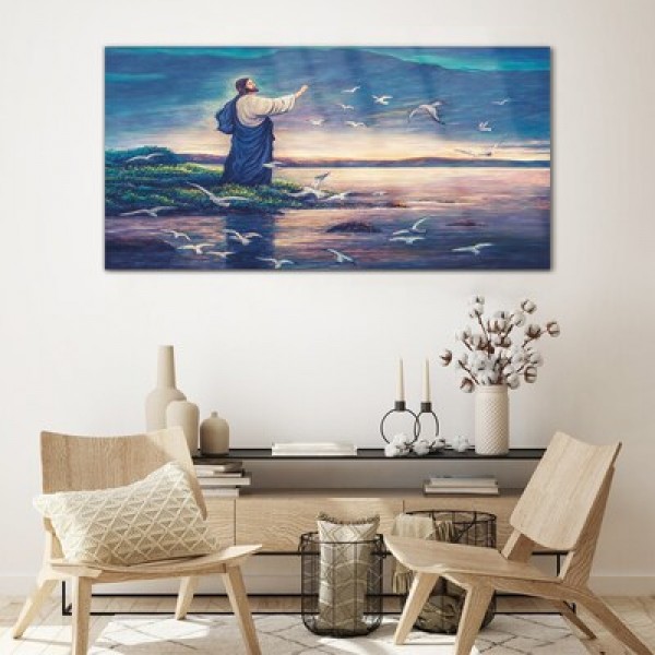 Tableaux en verre religieux 