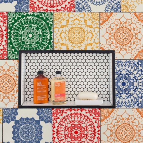 Stickers carrelage – Inde 