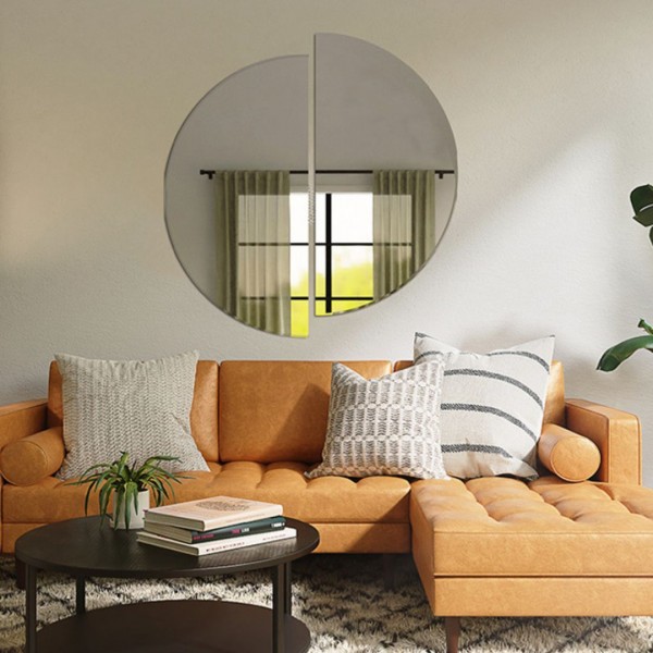 Miroirs demi-cercle 
