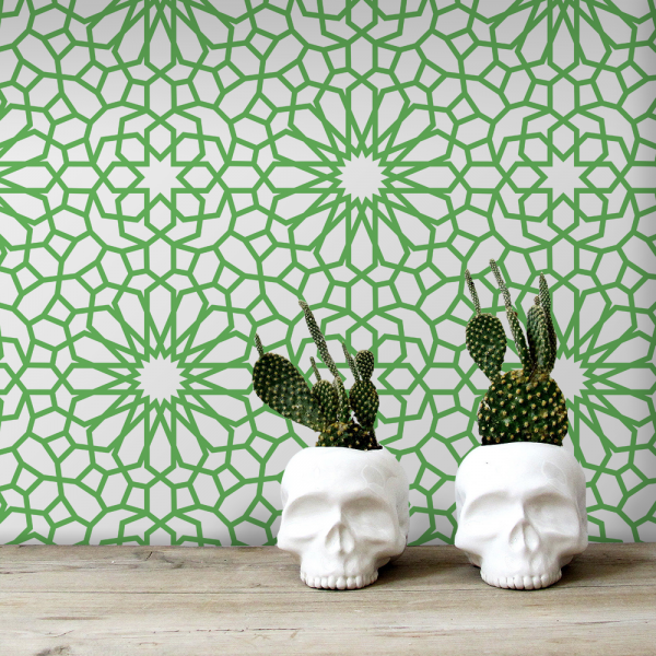 Papiers peints motif damas 