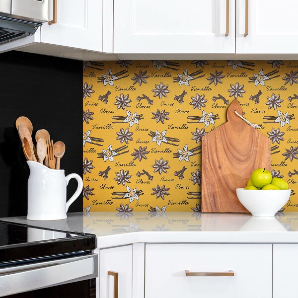Panneaux muraux en PVC avec motifs floraux et plantes