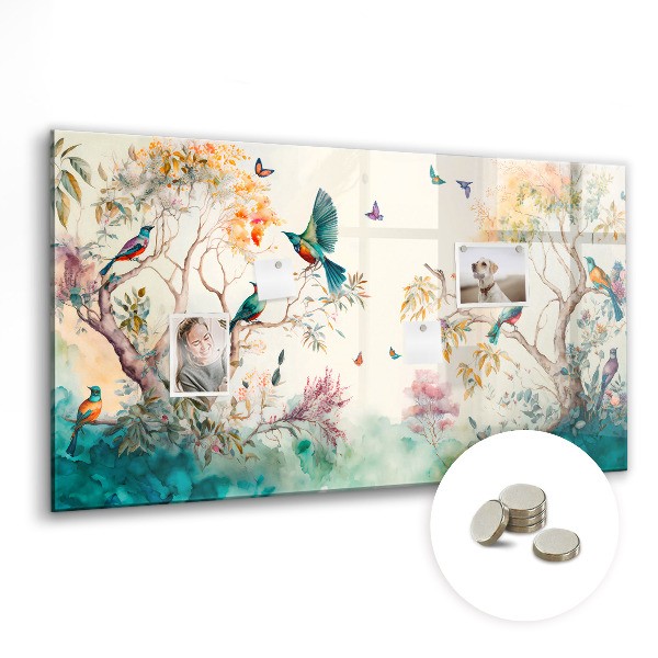Tableaux magnétiques avec motifs d’animaux 