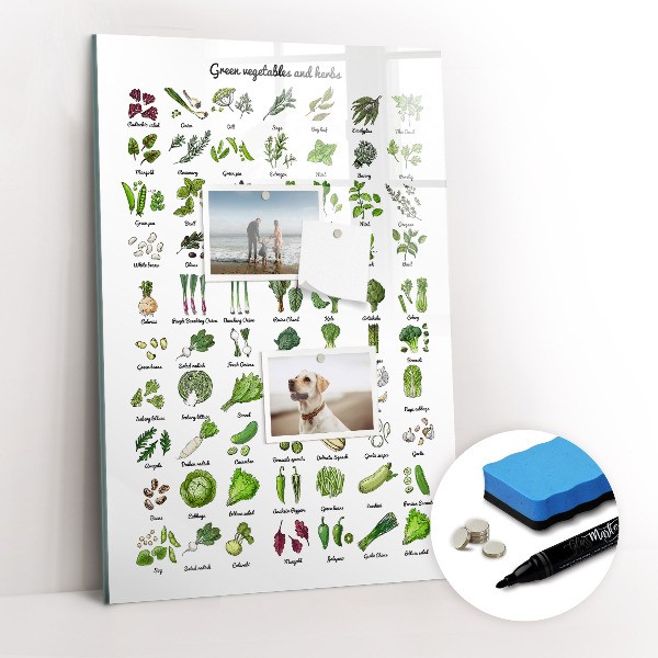 Tableaux magnétiques effaçables pour la cuisine 