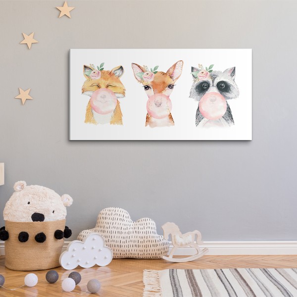 Tableaux en verre pour chambre d’enfant 