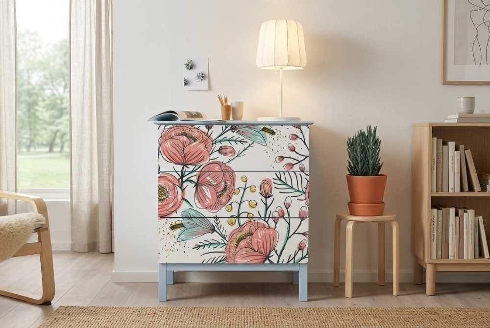 autocollants pour meubles Ikea