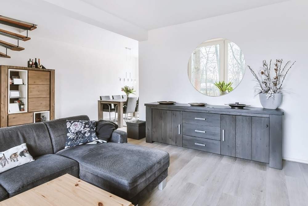 Salon de style scandinave