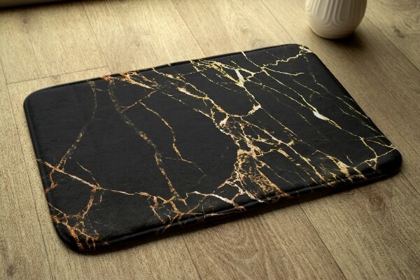 Tapis de bain effet marbre 